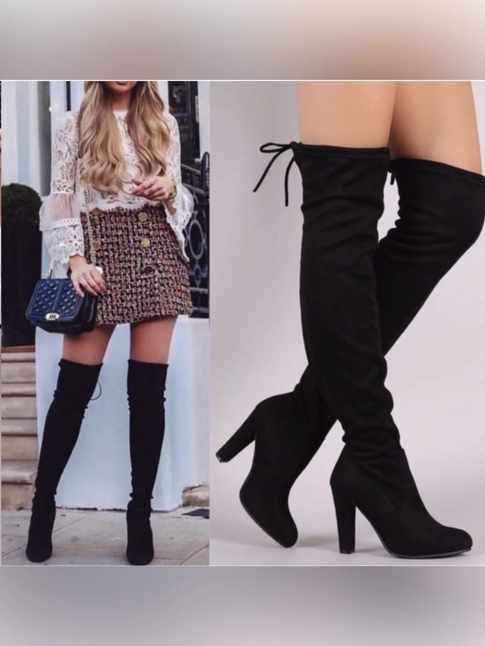 NEW - DANIELLA Over the Knee Boots